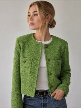 HELMUT LANG Tweed Jacket